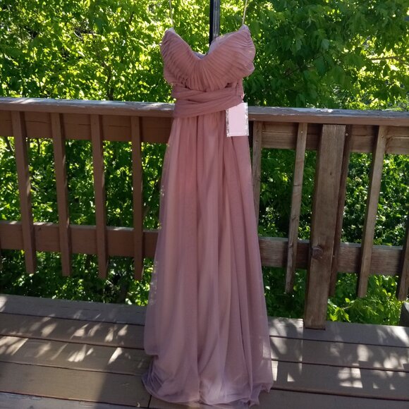 Birdy Grey Dresses & Skirts - Birdy Grey "Christina" mauve versataille dress sz M NEW (BG7)